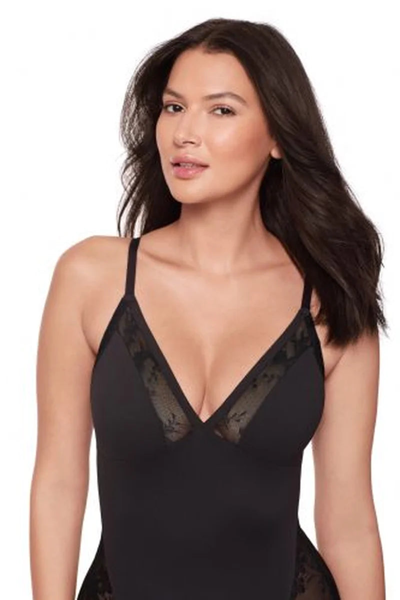 Miraclesuit Shapewear - Modern Romance Shaping Bodysuit Black