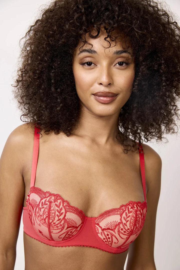 Lejaby - Poesie Padded Demi-Cup Bra Amor