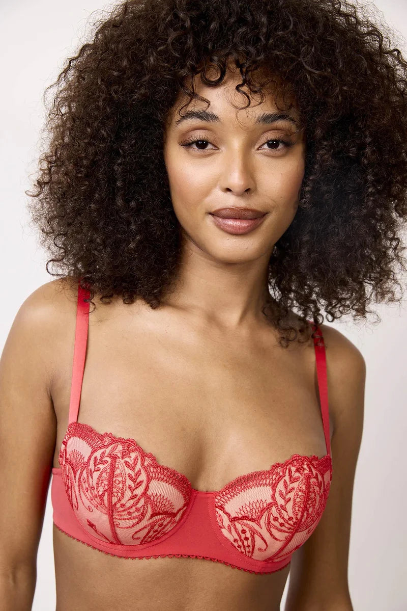 Lejaby - Poesie Padded Demi-Cup Bra Amor