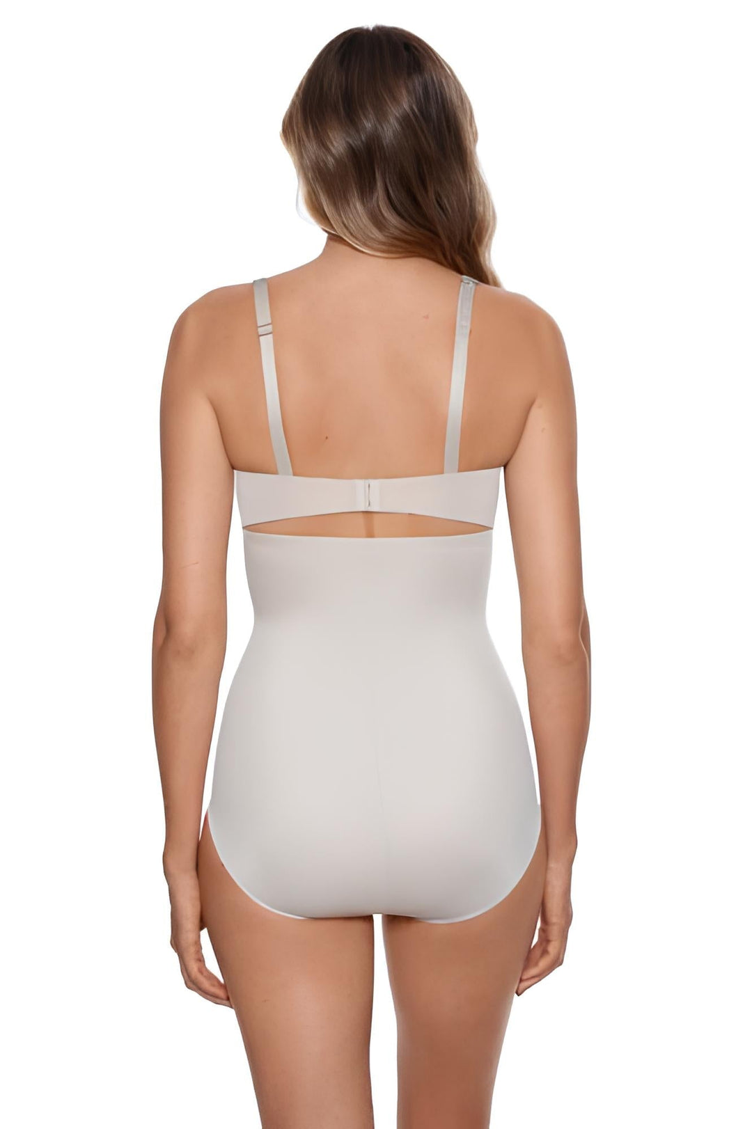 Miraclesuit Shapewear - Slip in Lycra Fit Sense a vita alta Shapewear beige caldo Slip alto Miraclesuit Shapewear