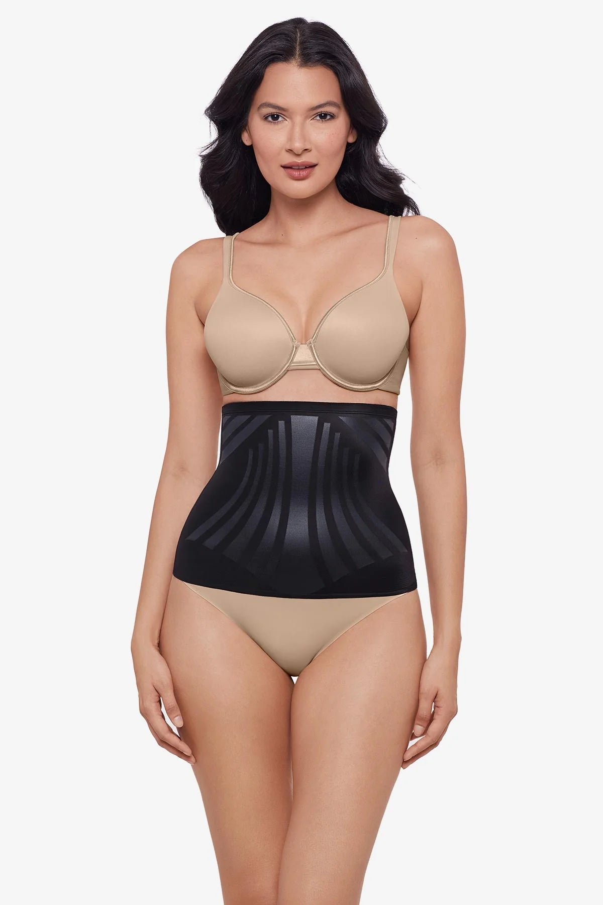 Miraclesuit Shapewear - Modern Miracle Step-In Waist Cincher Black