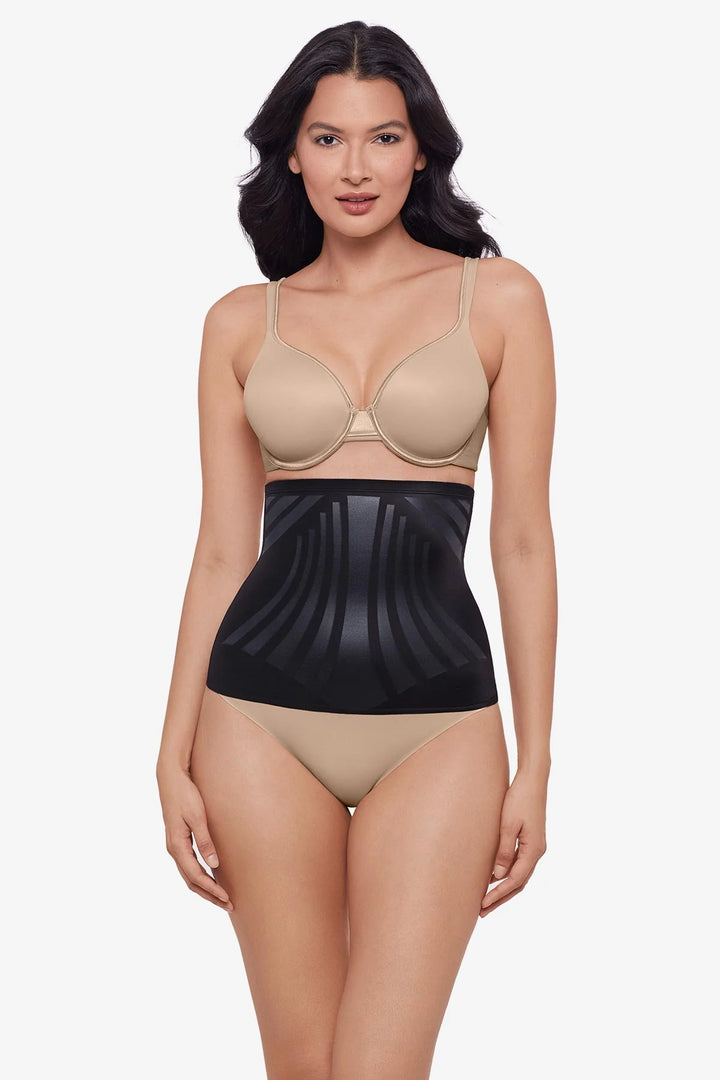 Miraclesuit Shapewear - Modern Miracle Step-In Waist Cincher Black