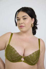 Lejaby - Dreamcatcher Non-Padded Half Cup Bra Absinthe