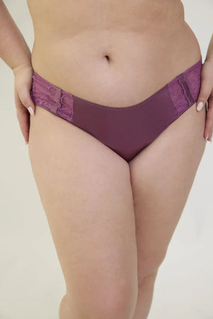 Lejaby - Silk N Lace Brief Rubis Rose