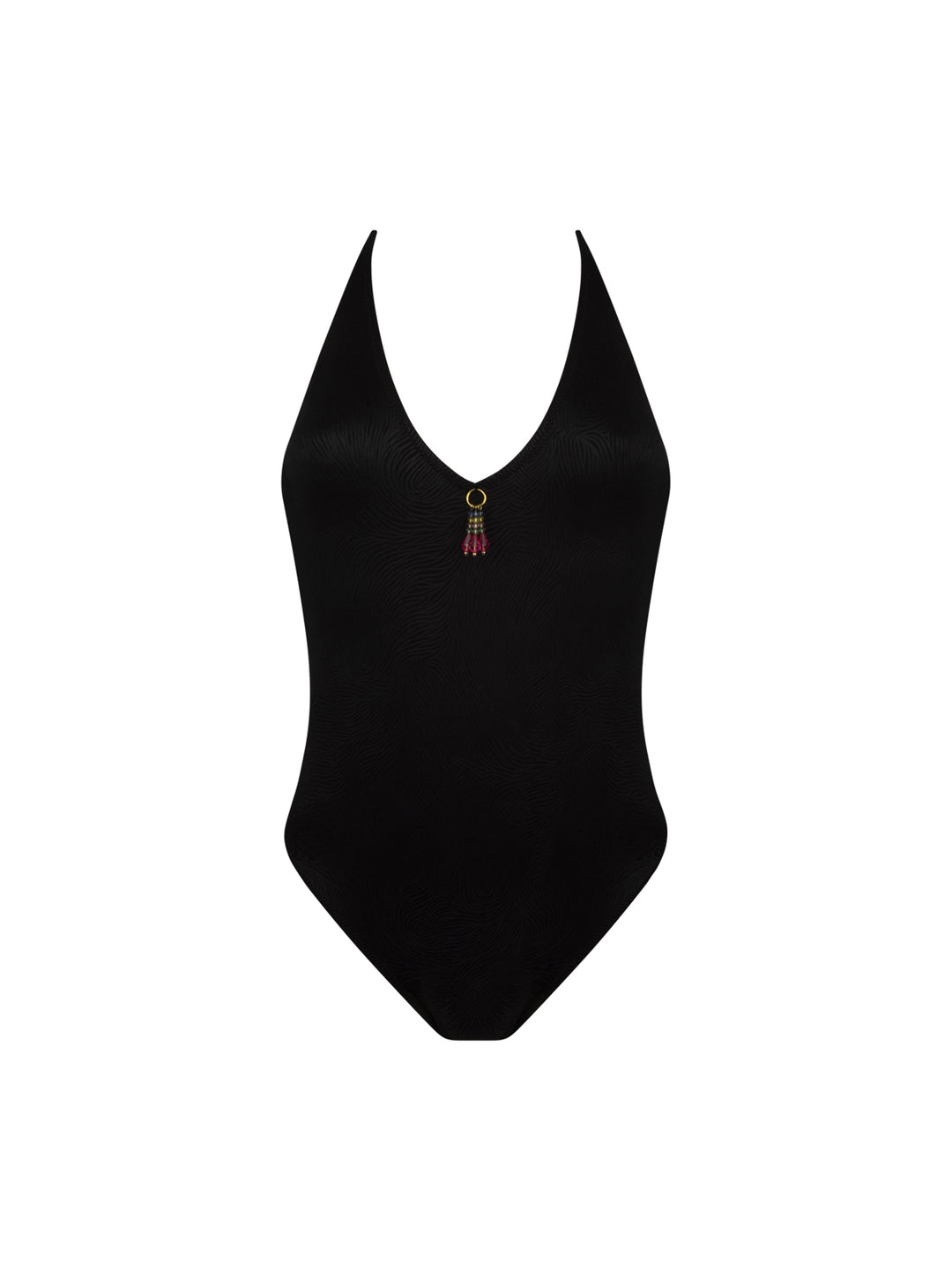 Antigel Swimwear By Lise Charmel - La Muse Des Vagues Non Wire Halter Swimsuit Noir