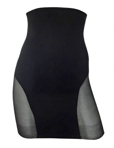 Miraclesuit Shapewear - Sexy Sheer Hi Waist Slip Black Shapewear Slip Miraclesuit Shapewear 