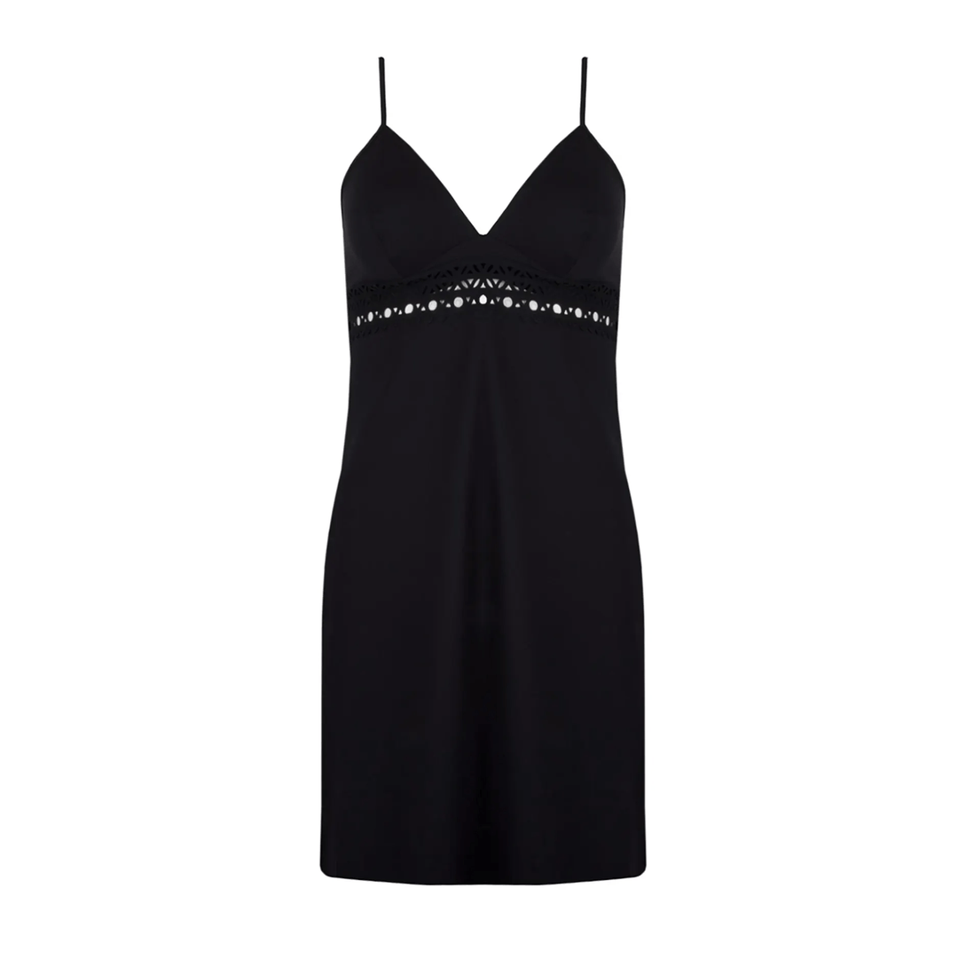 Lise Charmel - Ajourage Couture Mid-Length Beach Dress Noir Beach Dress Lise Charmel Swimwear 