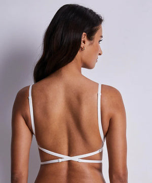 Aubade - Kiss Of Love Backless Plunge Bra Opale