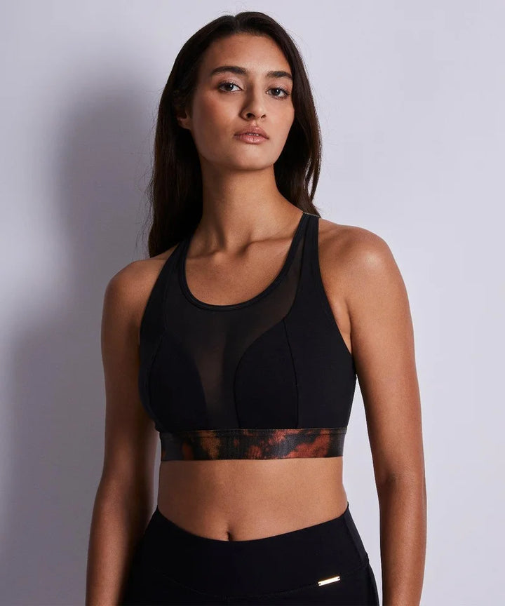 Aubade - Hot Motion Open Sports Bra Noir