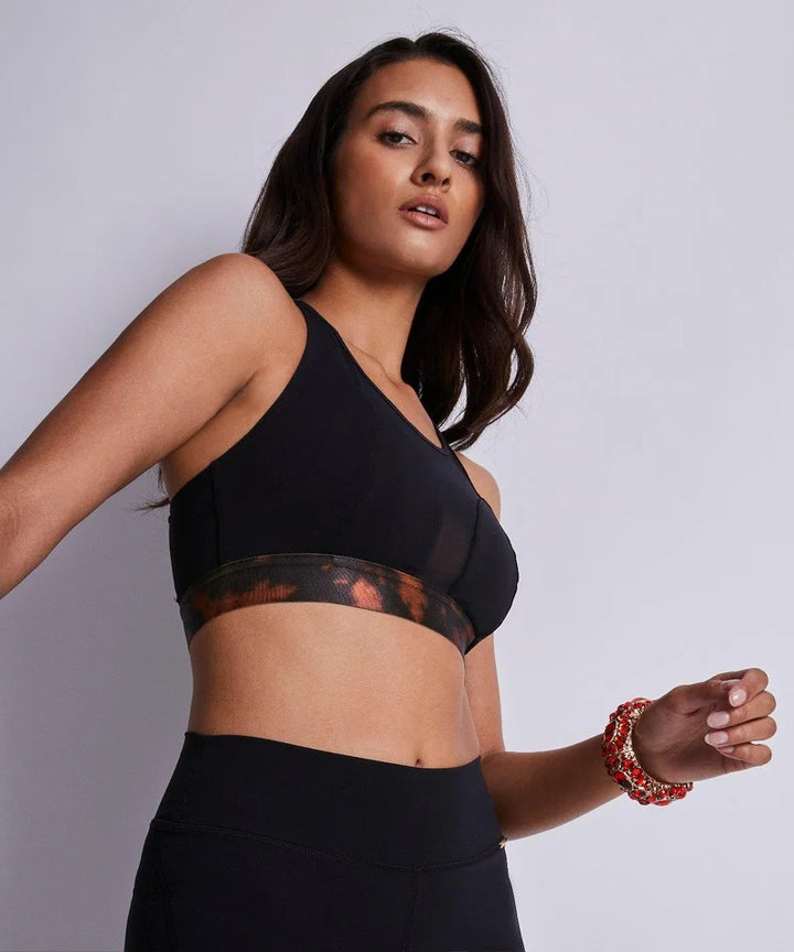 Aubade - Hot Motion Open Sports Bra Noir
