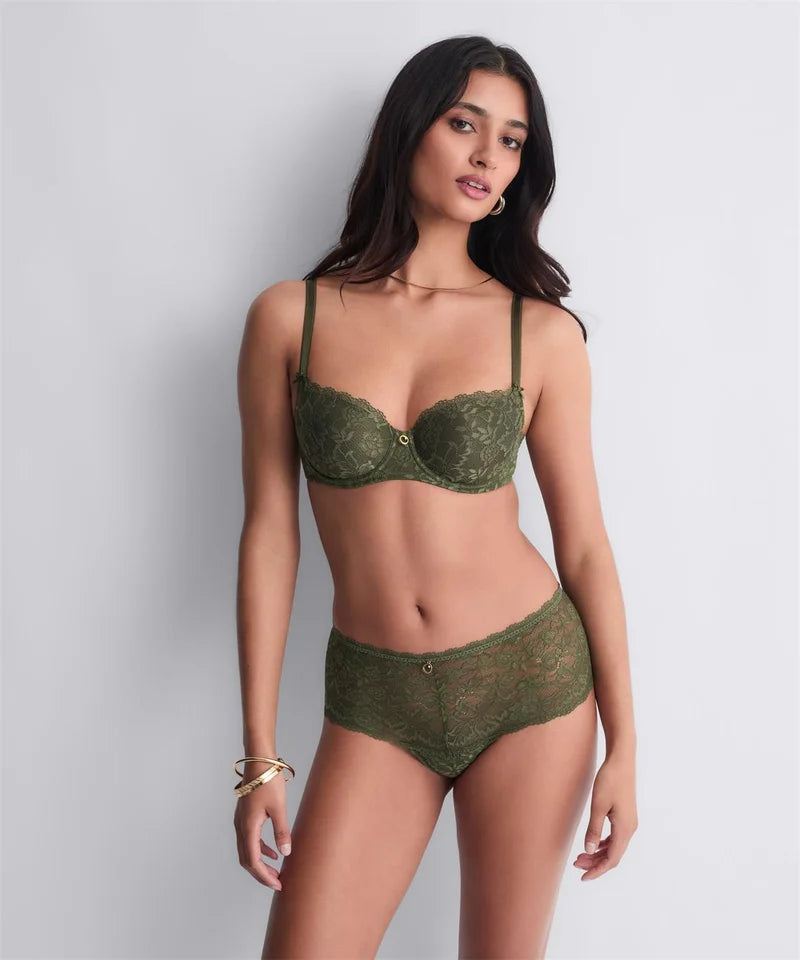 Aubade - Rosessence Half Cup Bra Moss