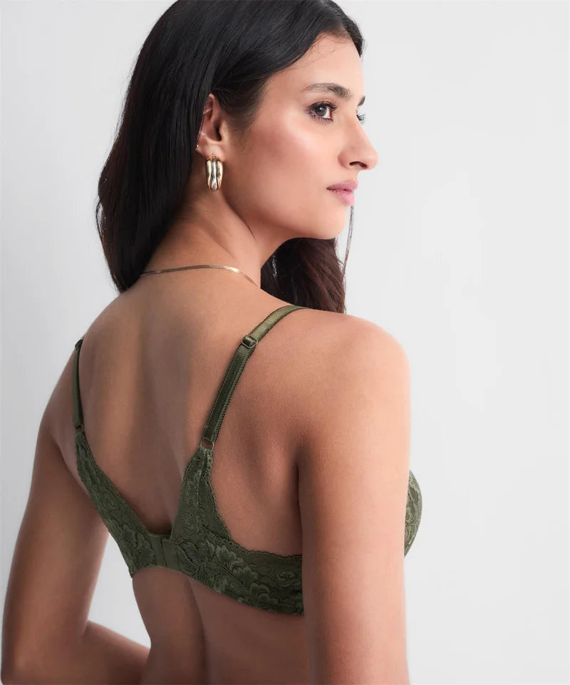 Aubade - Rosessence Half Cup Bra Moss