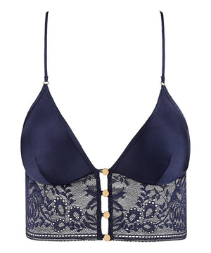Aubade - Midnight Whisper Bralette Evening Blue