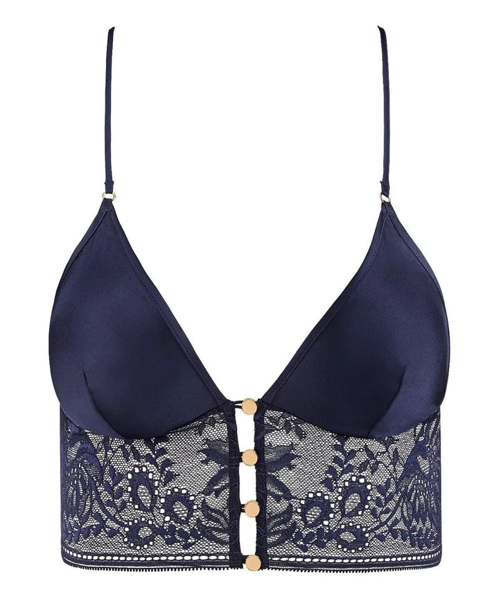 Aubade - Midnight Whisper Bralette Evening Blue