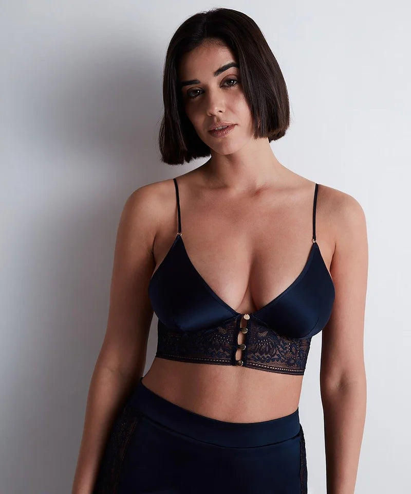 Aubade - Midnight Whisper Bralette Evening Blue