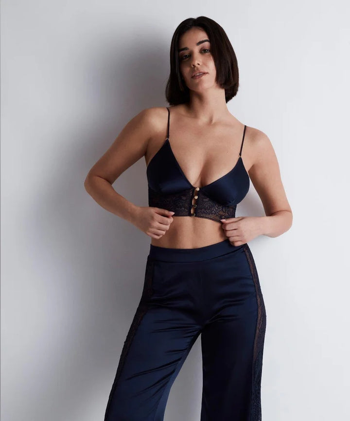 Aubade - Midnight Whisper Bralette Evening Blue