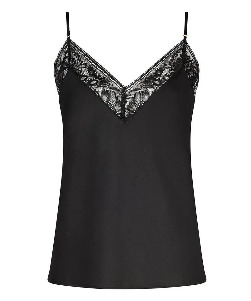 Aubade - Midnight Whisper Tank Top Noir
