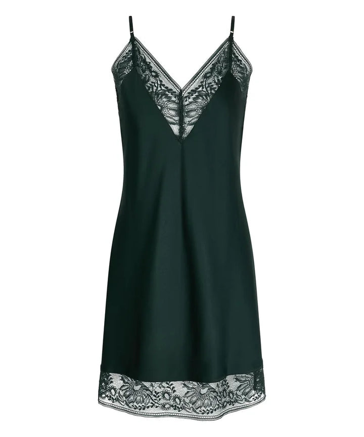 Aubade - Midnight Whisper Long Nightdress Mysterious Green