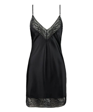 Aubade - Midnight Whisper Long Nightdress Noir