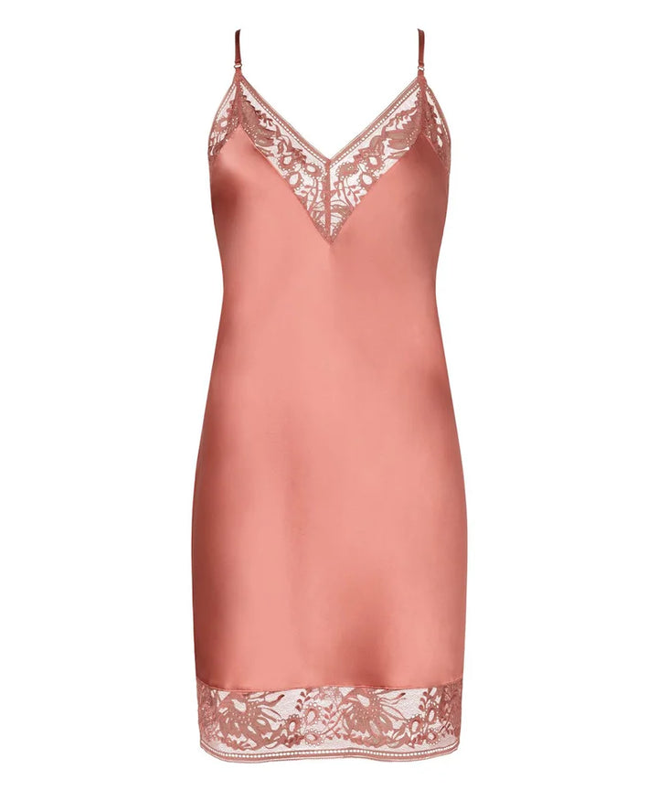 Aubade - Midnight Whisper Long Nightdress Warm Pink