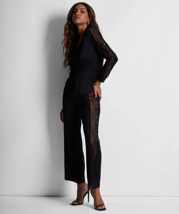 Aubade - Midnight Whisper Blouse Noir