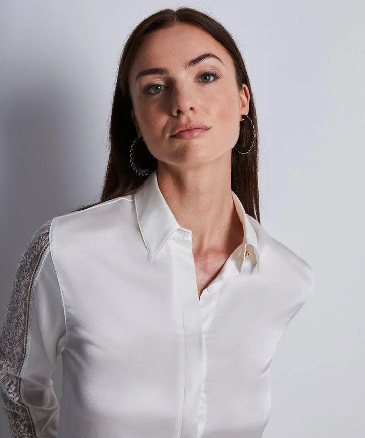 Aubade - Midnight Whisper Blouse Opale