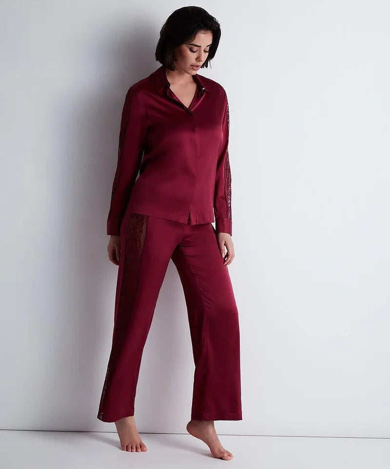 Aubade - Midnight Whisper Trousers Crimson Red