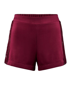 Aubade - Midnight Whisper Shorts Crimson Red