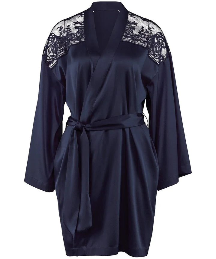 Aubade - Midnight Whisper Kimono Evening Blue