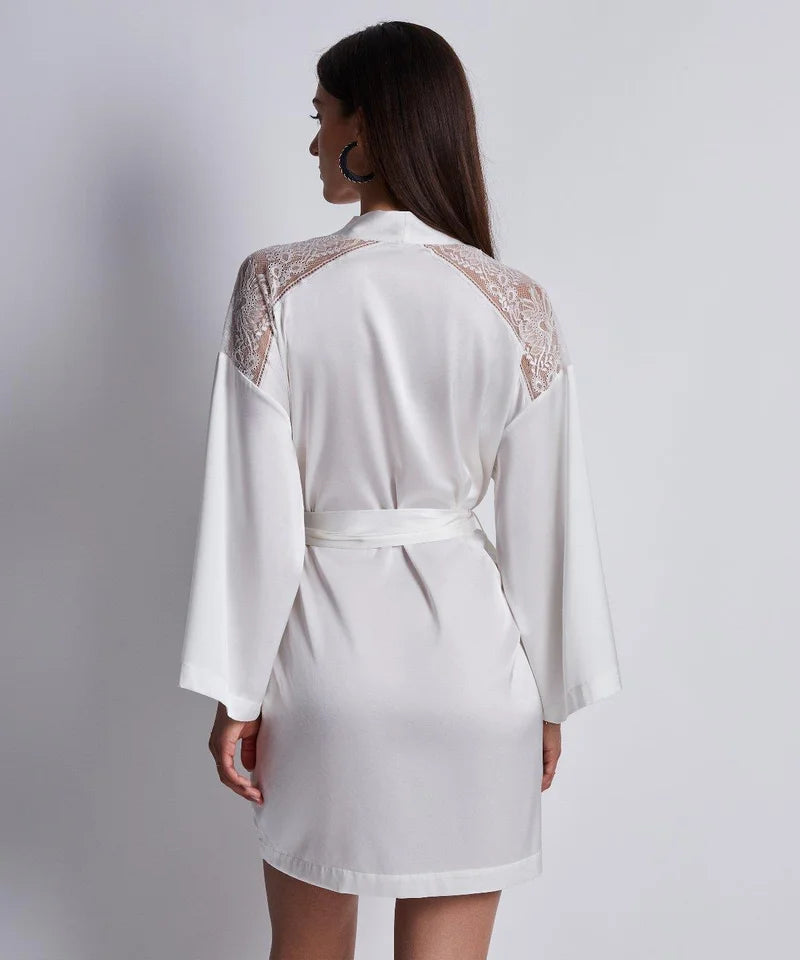 Aubade - Midnight Whisper Kimono Opale