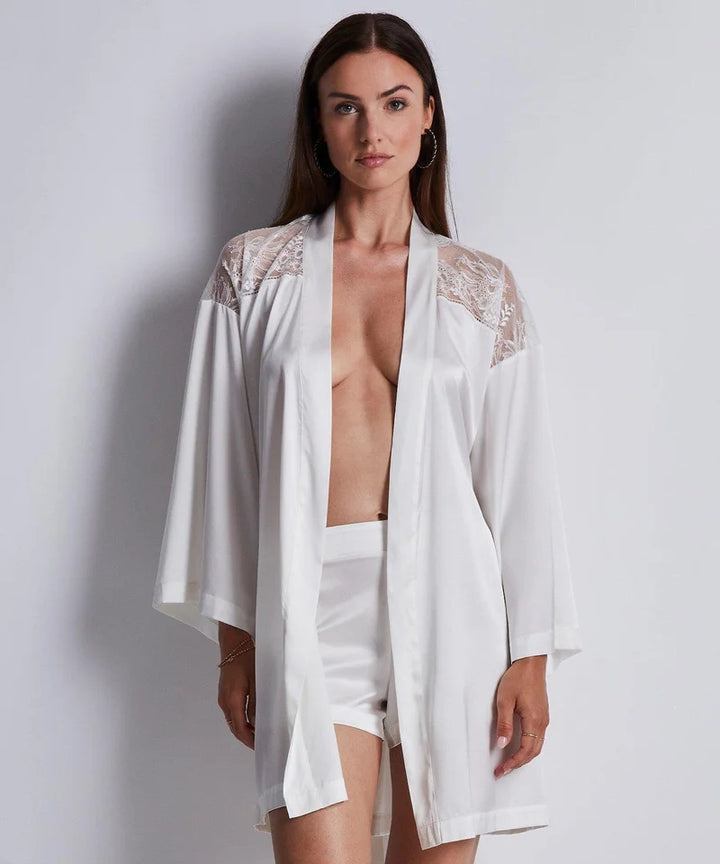 Aubade - Midnight Whisper Kimono Opale
