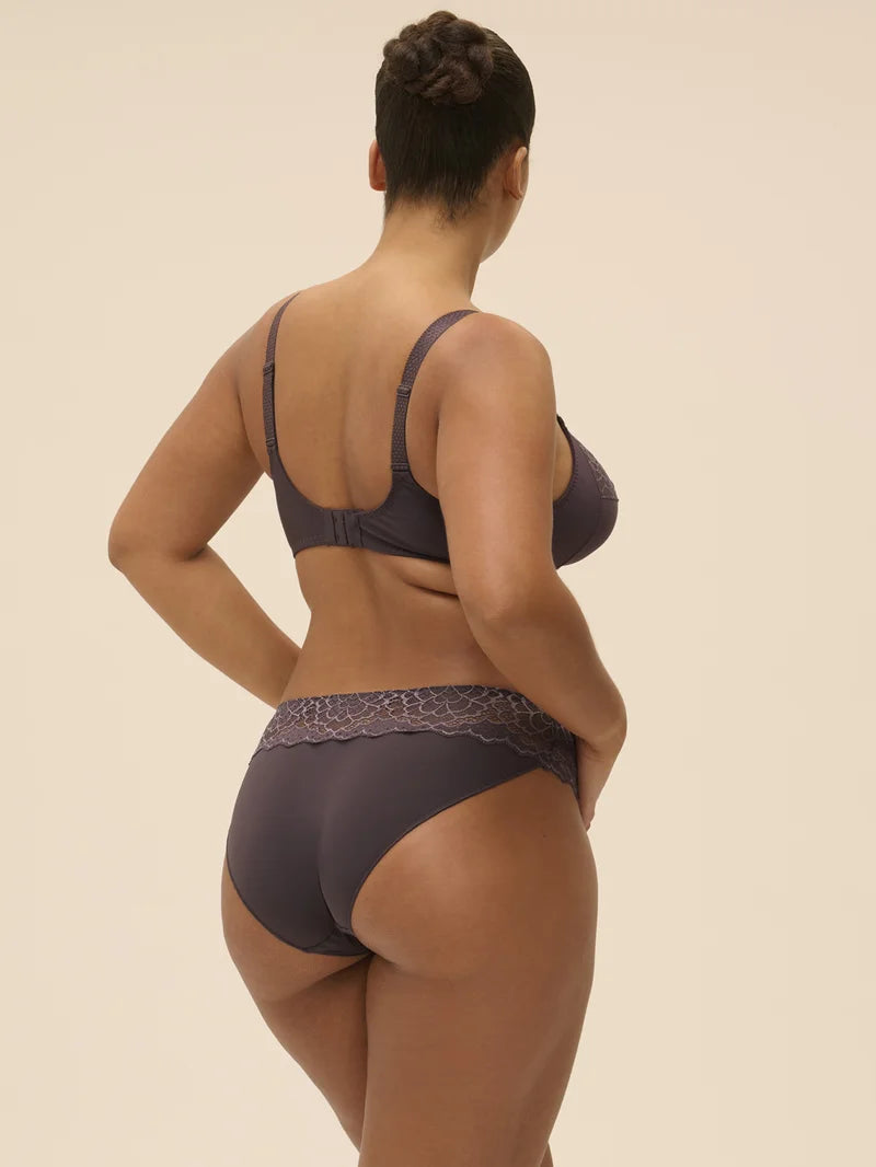 Simone Perele - Caresse Soft Cup Bra Graphite Grey