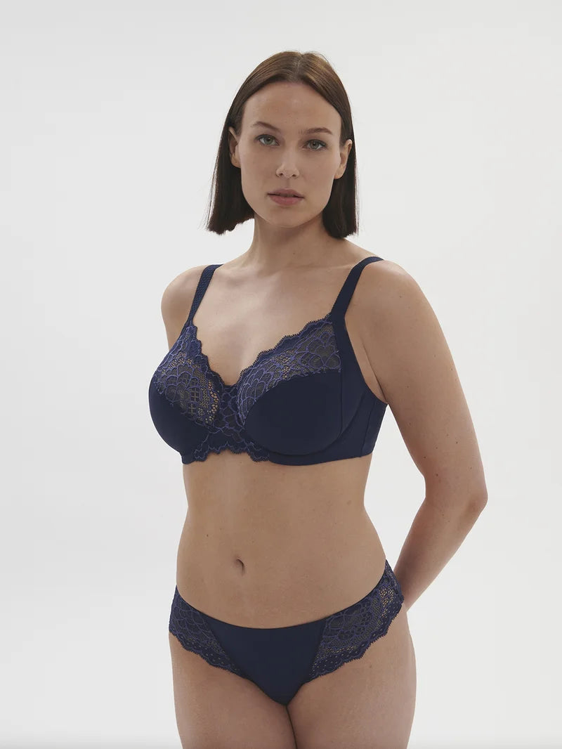 Simone Perele - Caresse Full Cup Bra Ink Blue