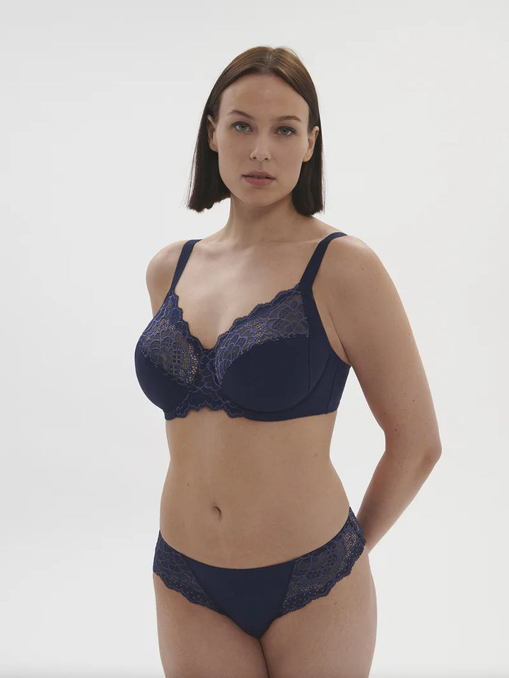 Simone Perele - Caresse Full Cup Bra Ink Blue