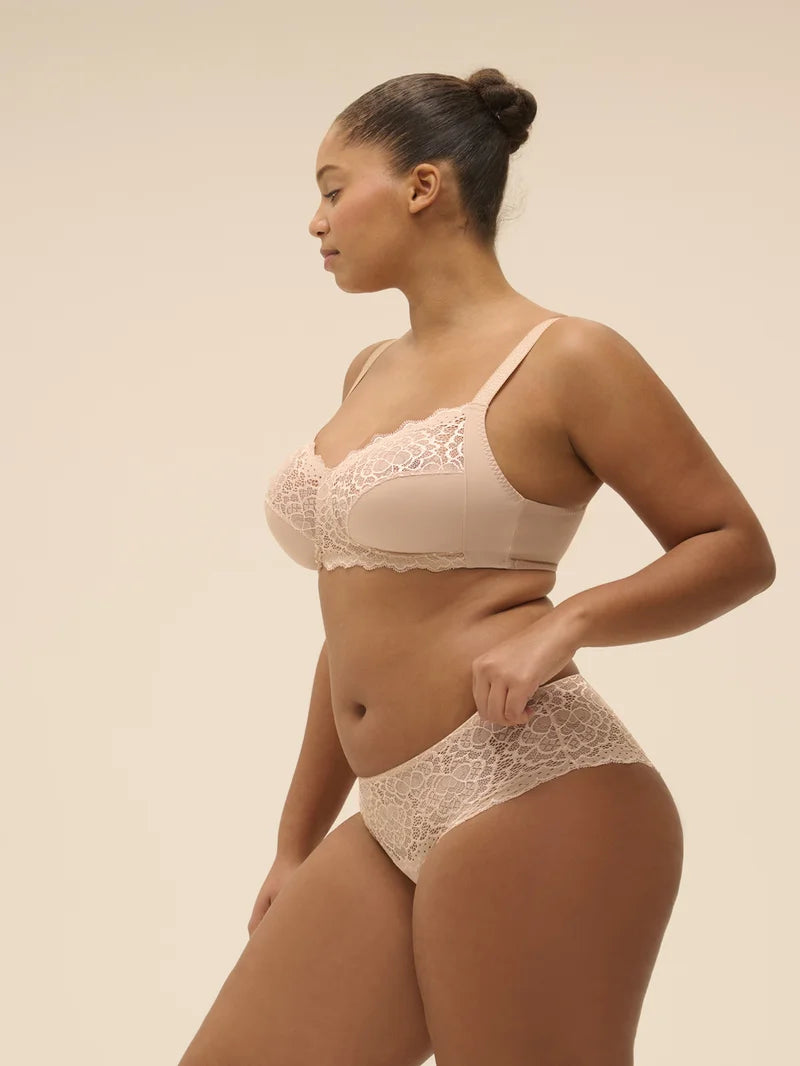 Simone Perele - Caresse Boyshort Panty Peau Rosée