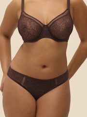 Simone Perele - Comete Brief Dark Brown
