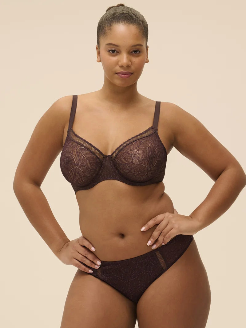 Simone Perele - Comete Brief Dark Brown