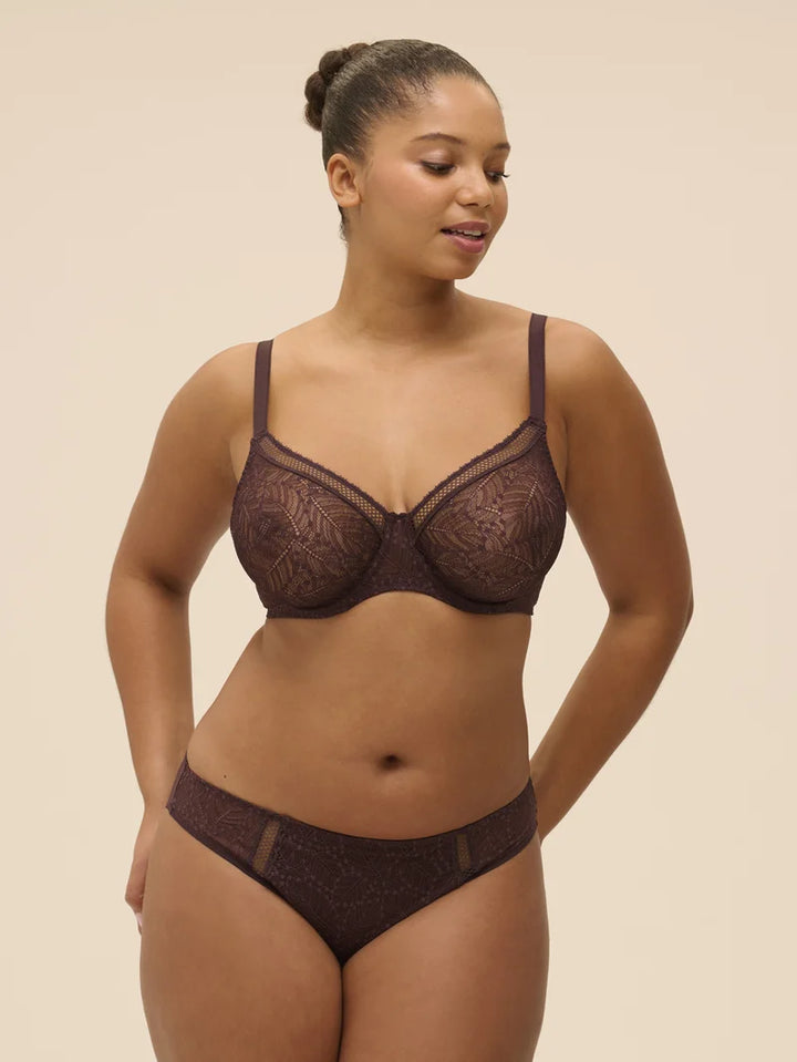 Simone Perele - Comete Brief Dark Brown