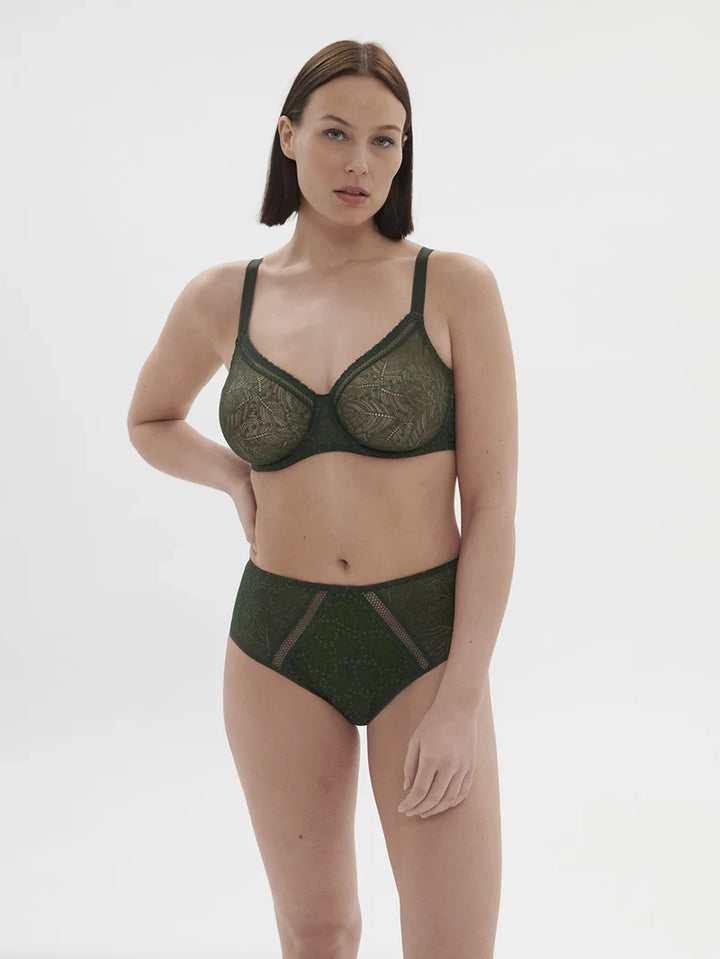 Simone Perele - Comete High Waist Brief Panty Icon Green