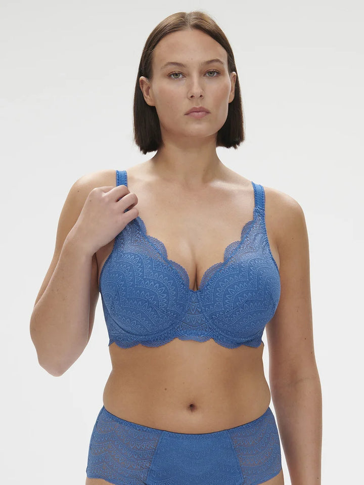Simone Perele - Karma 3D Moulded Bra Myosotis Blue