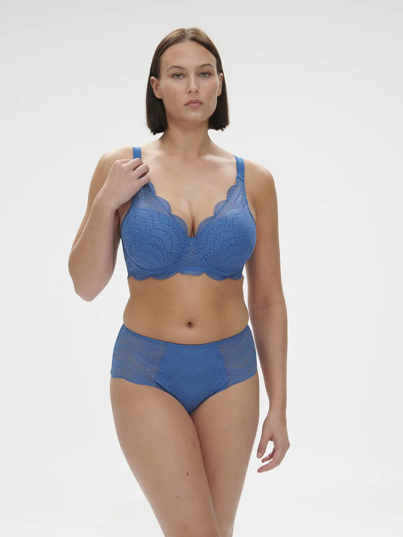Simone Perele - Karma 3D Moulded Bra Myosotis Blue