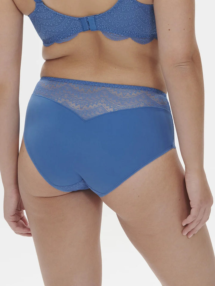 Simone Perele - Karma High Waist Brief Panty Myosotis Blue