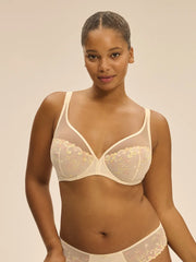 Simone Perele - Delice Sheer Plunge Bra Pampa