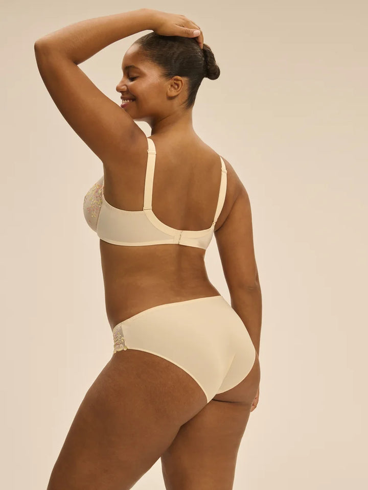 Simone Perele - Delice Sheer Plunge Bra Pampa