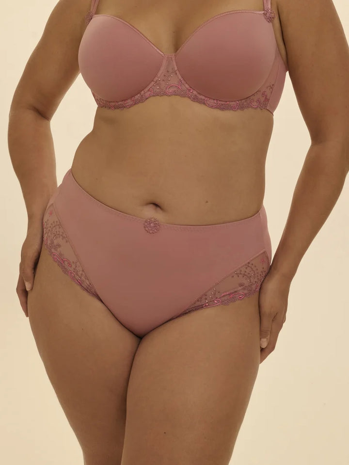 Simone Perele - Delice High Waist Brief Panty Smokey Pink