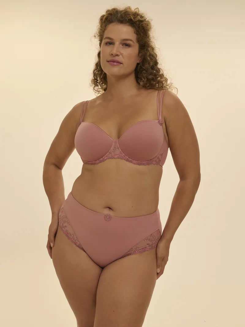 Simone Perele - Delice High Waist Brief Panty Smokey Pink