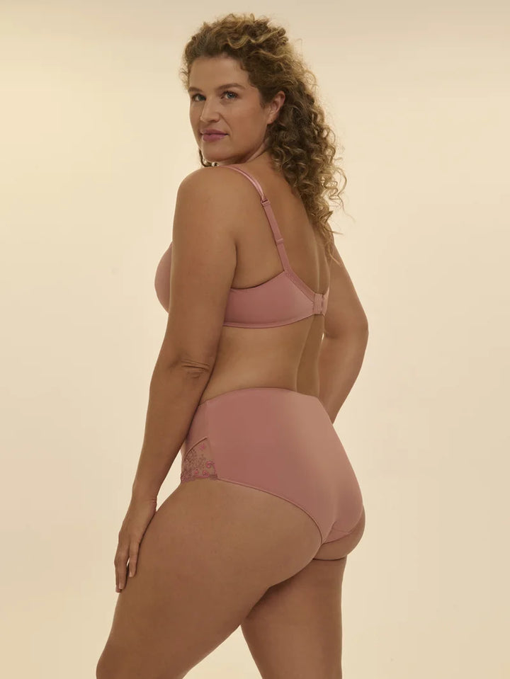 Simone Perele - Delice High Waist Brief Panty Smokey Pink