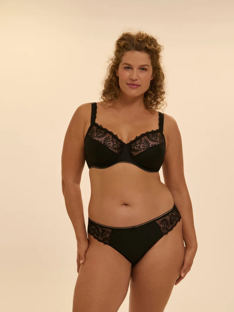 Simone Perele - Bloom Full Cup Bra Black