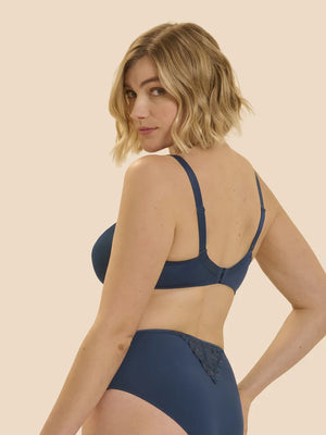 Simone Perele - Andora Rigid Molded Minimizer Bra Petrol Blue