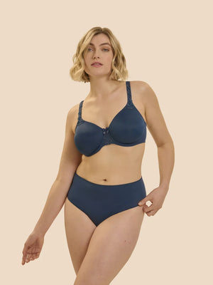 Simone Perele - Andora Rigid Molded Minimizer Bra Petrol Blue